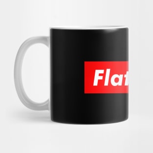 FlatEarth - The Earth is flat: A funny Conspiracy Theory Mug